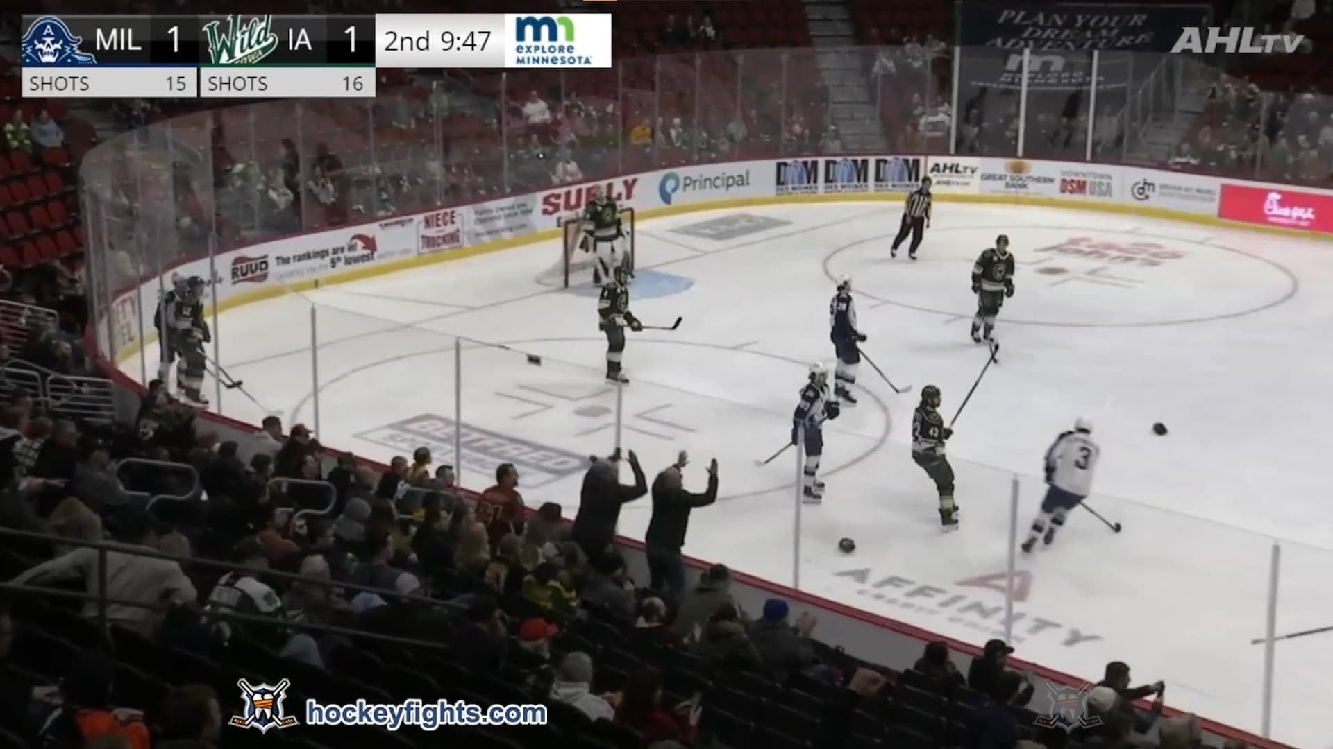 G. Luce (MIL) vs. A. Raska (IOW)