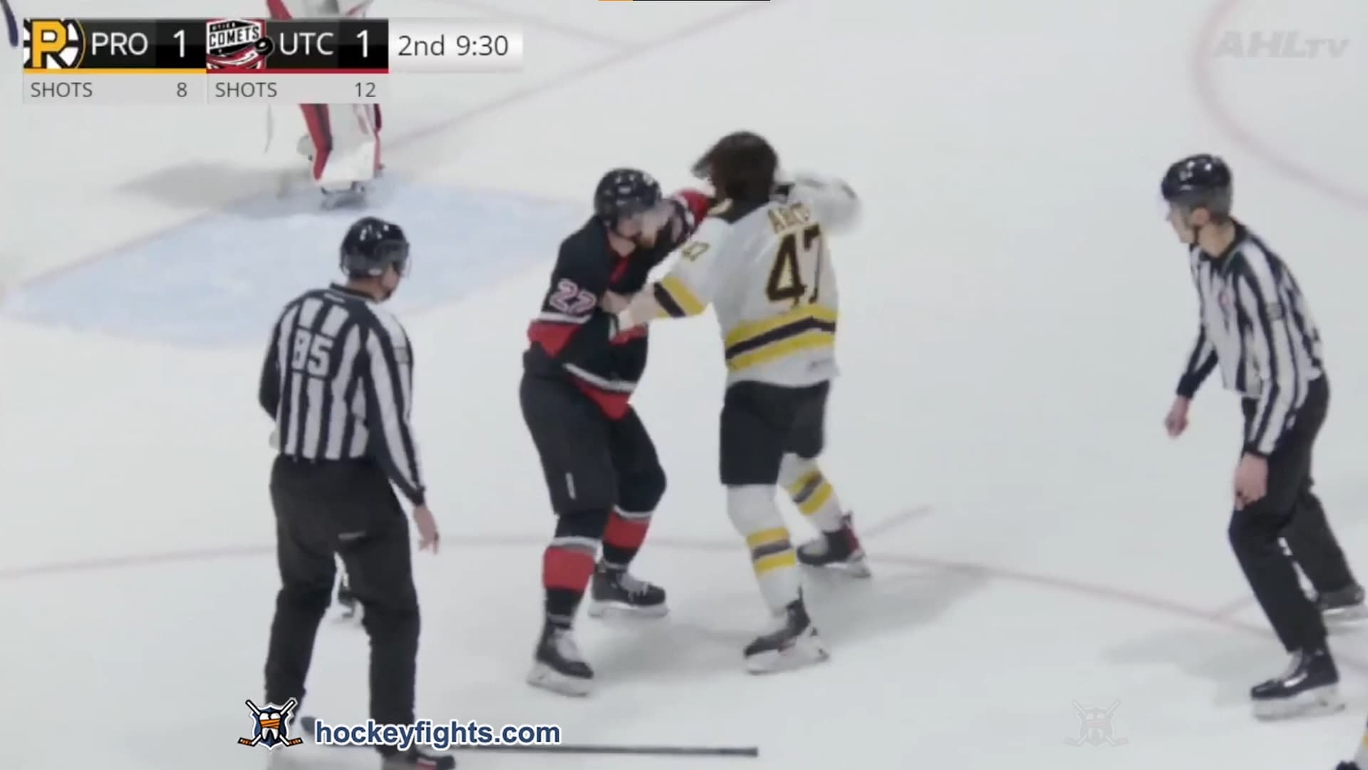 J. Abate (PRO) vs. C. Felix (UTI)