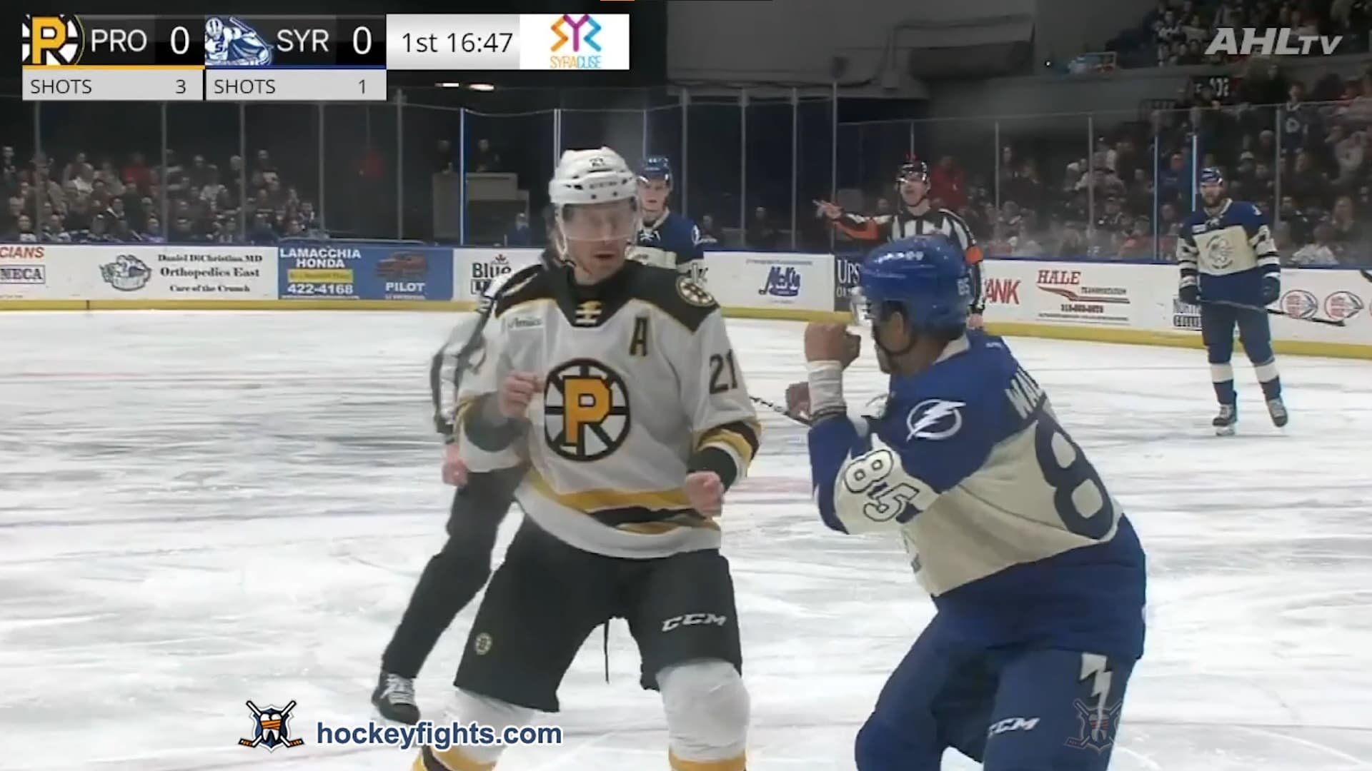 D. Renouf (PRO) vs. D. Walcott (SYR)