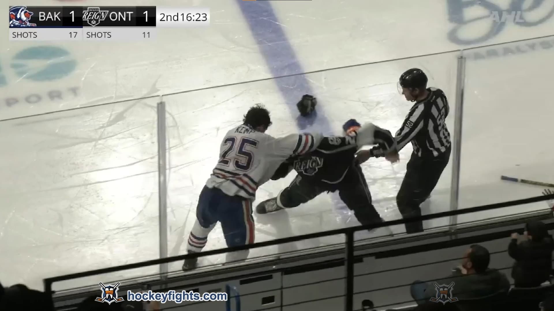 P. Kemp (BAK) vs. H. Hodgson (ONT)