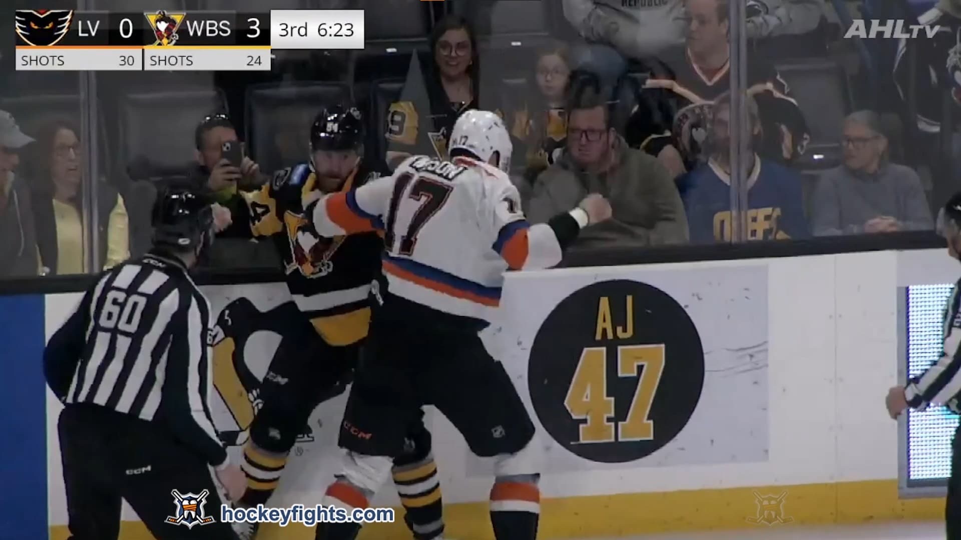 G. Wilson (LHV) vs. M. Quercia (WBS)