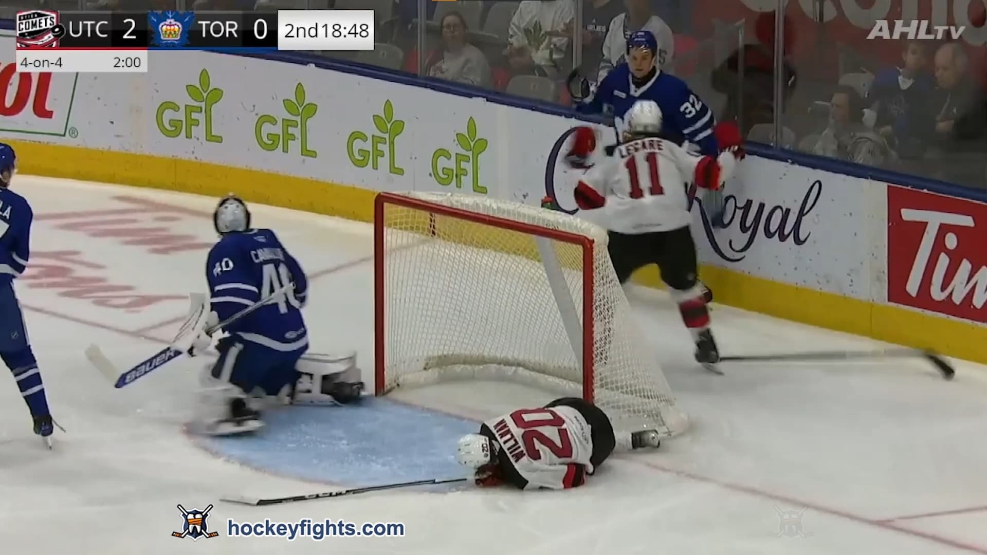 N. Legare (UTI) vs. M. Pietroniro (TOR)