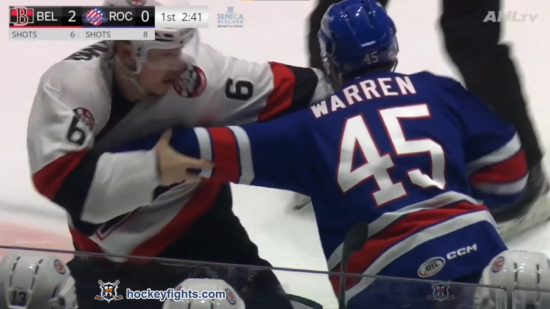 D. Sebrango (BEL) vs. B. Warren (ROC)