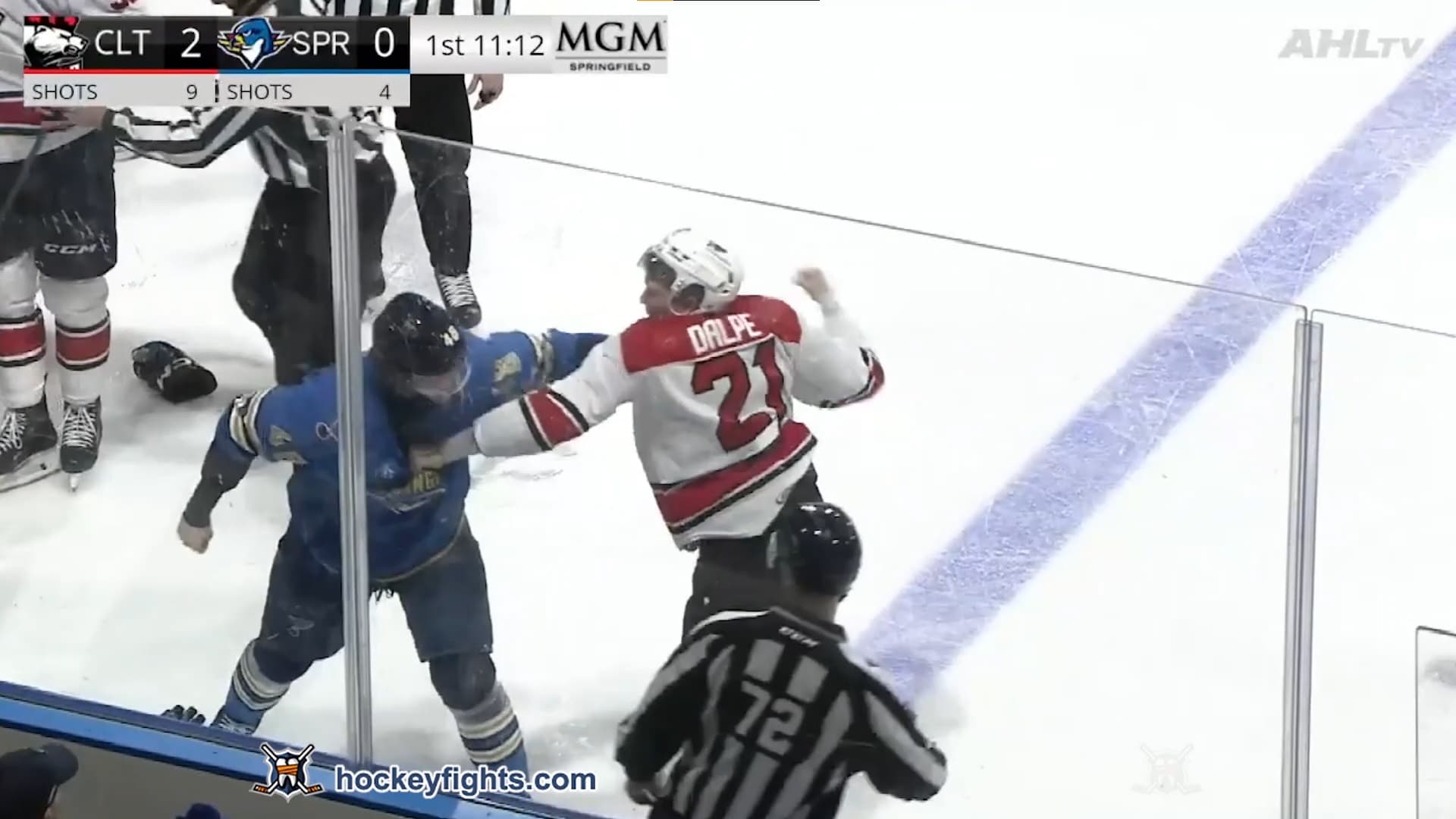 Z. Dalpe (CHC) vs. W. Kalynuk (SPR)