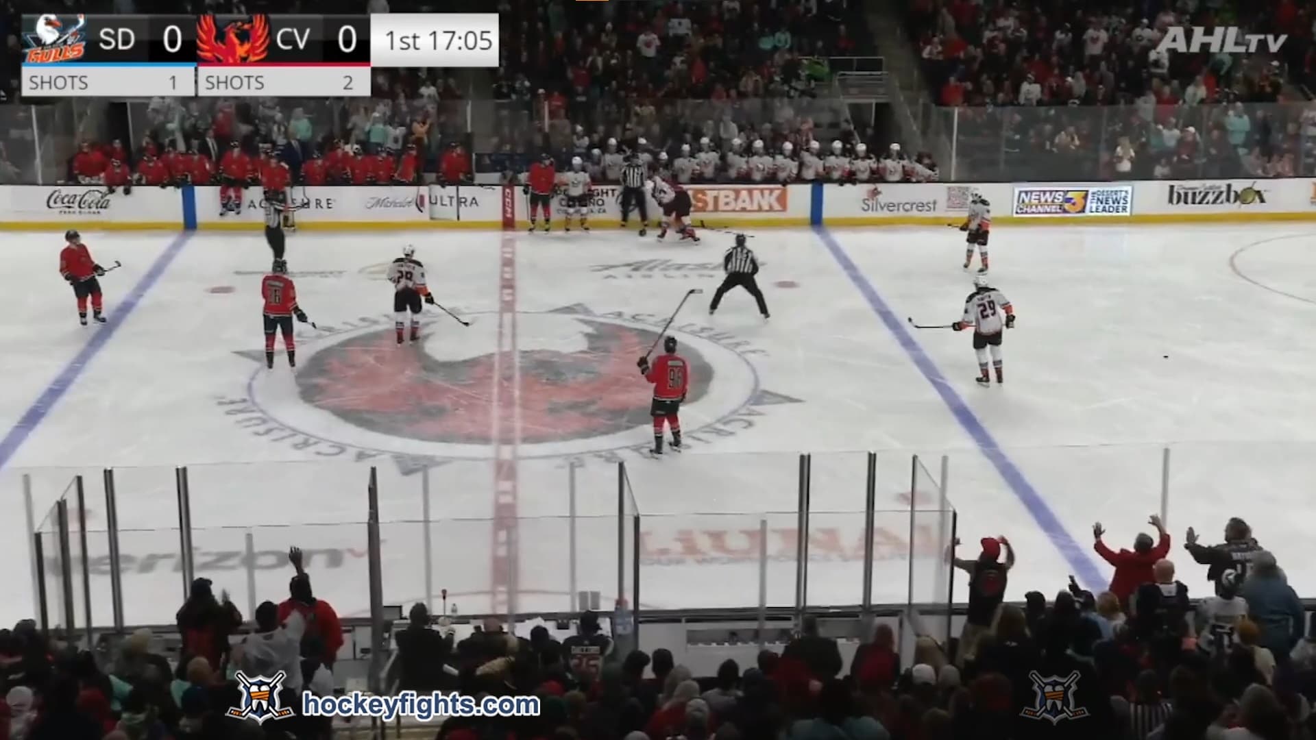 N. Gaucher (SDG) vs. J. Melanson (CVF)