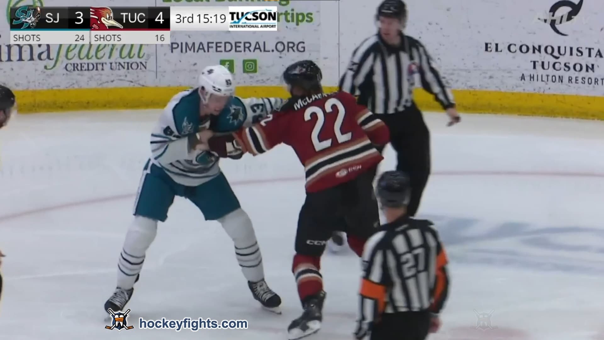 R. Kinal (SJB) vs. B. McCartney (TUC)