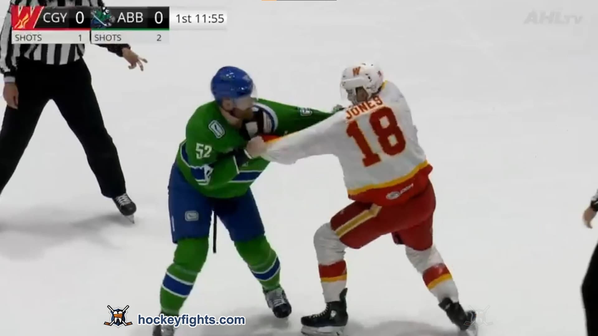 B. Jones (CGW) vs. M. Irwin (ABC)