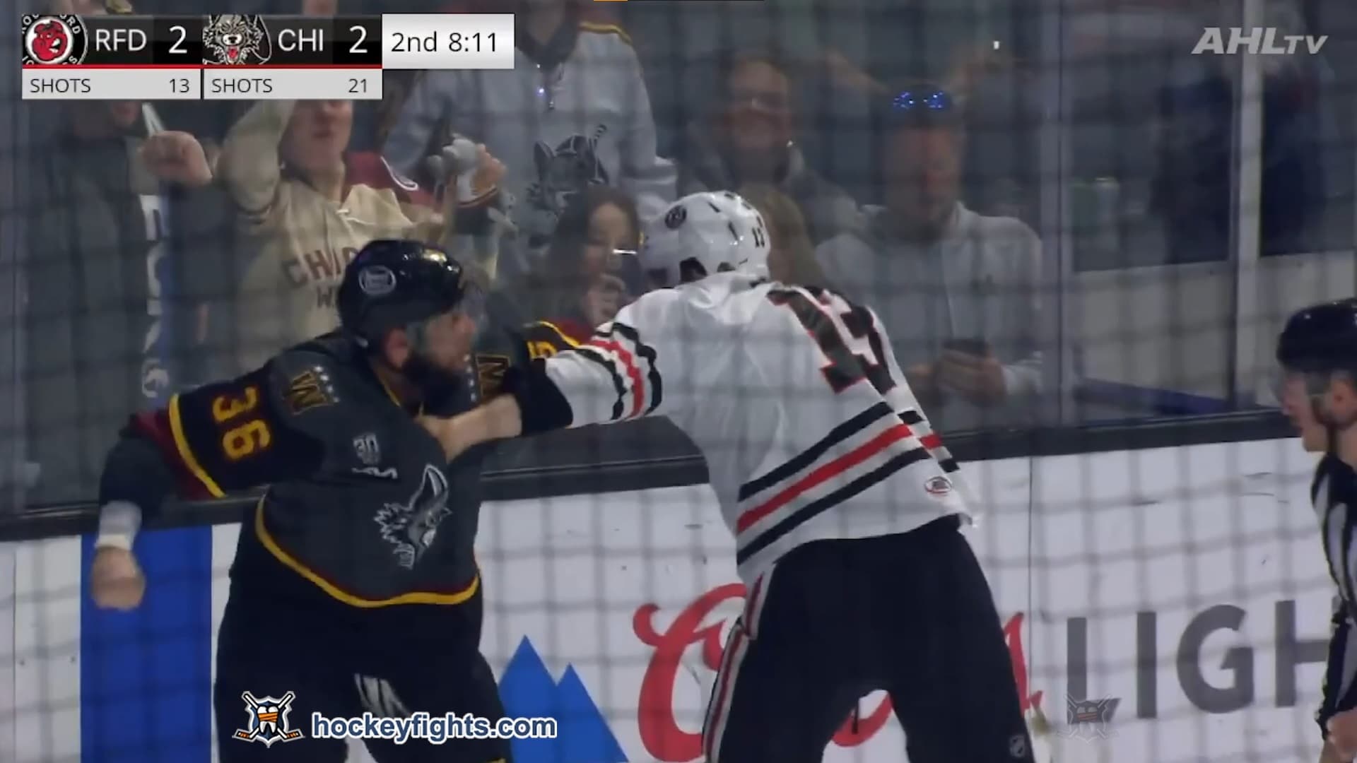 B. Baddock (RCK) vs. K. Marino (CHI)