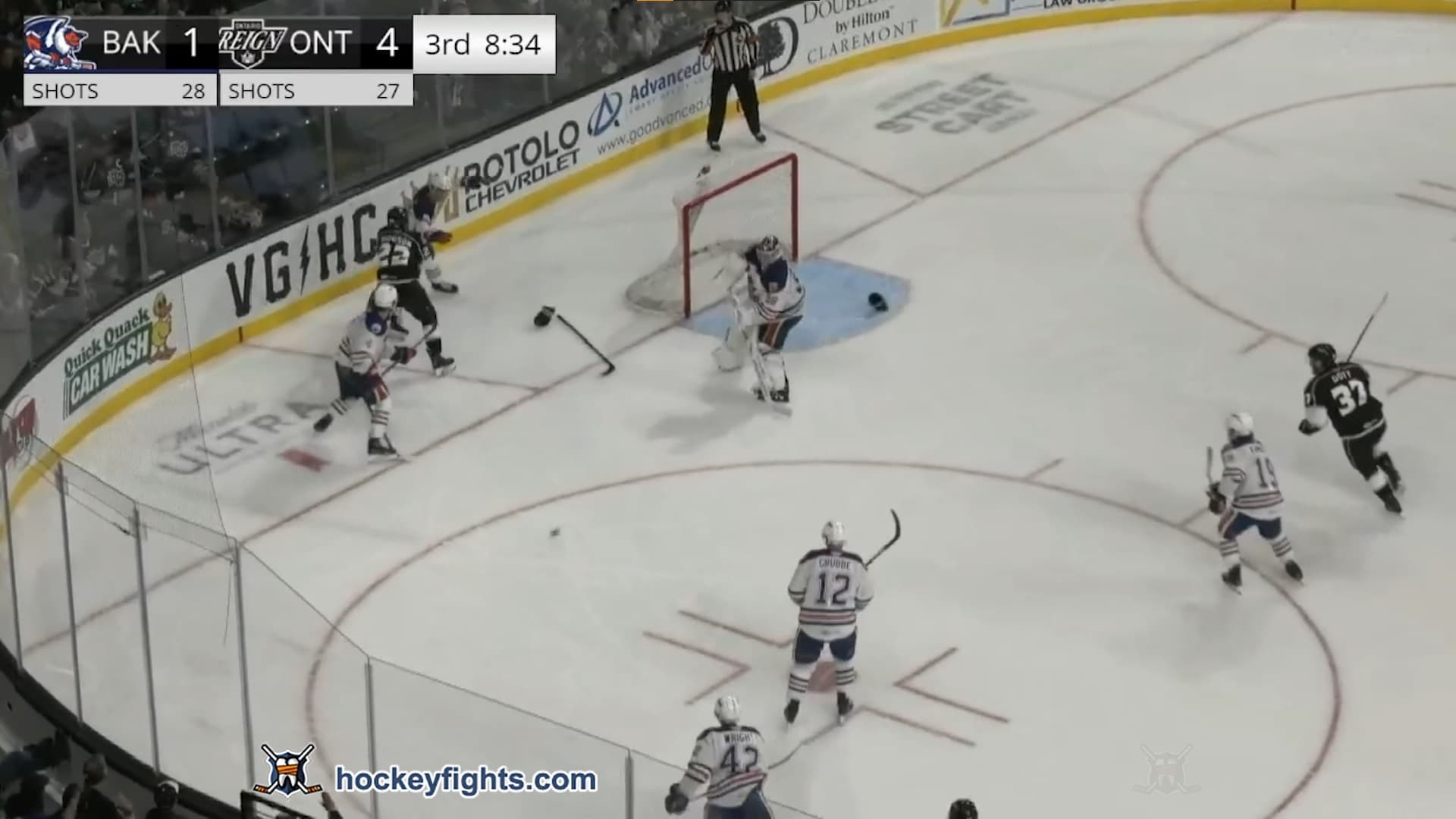 M. Wanner (BAK) vs. H. Hodgson (ONT)