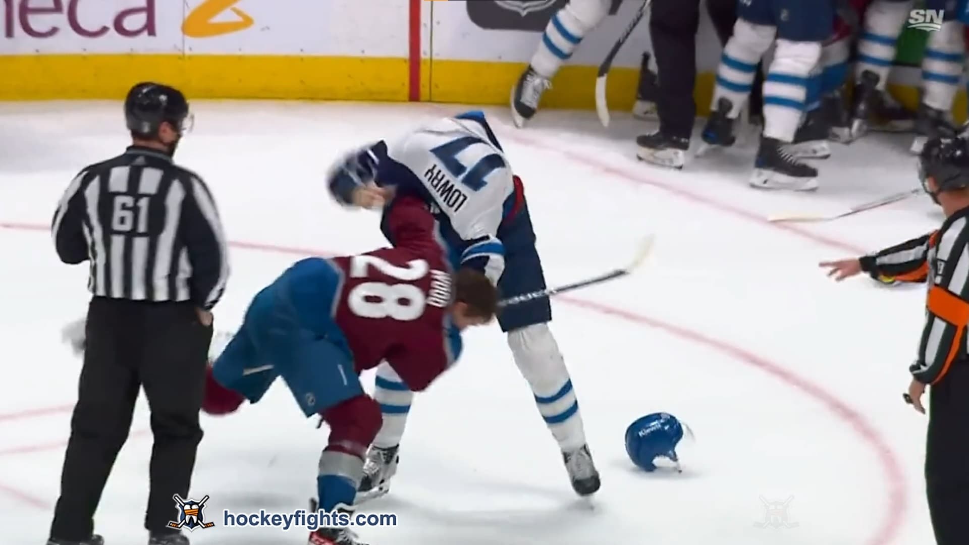 A. Lowry (WPG) vs. M. Wood (COL)