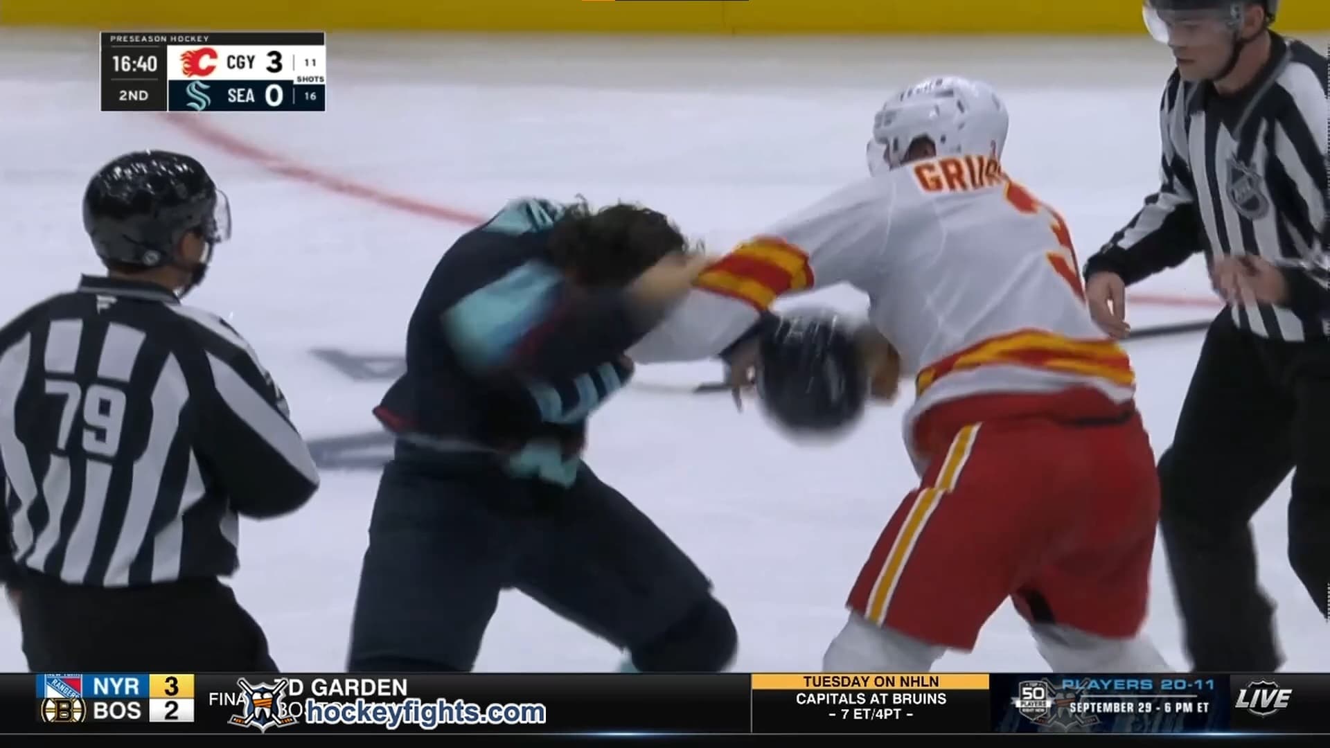 A. Grushnikov (CAL) vs. T. Robertson (SEA)