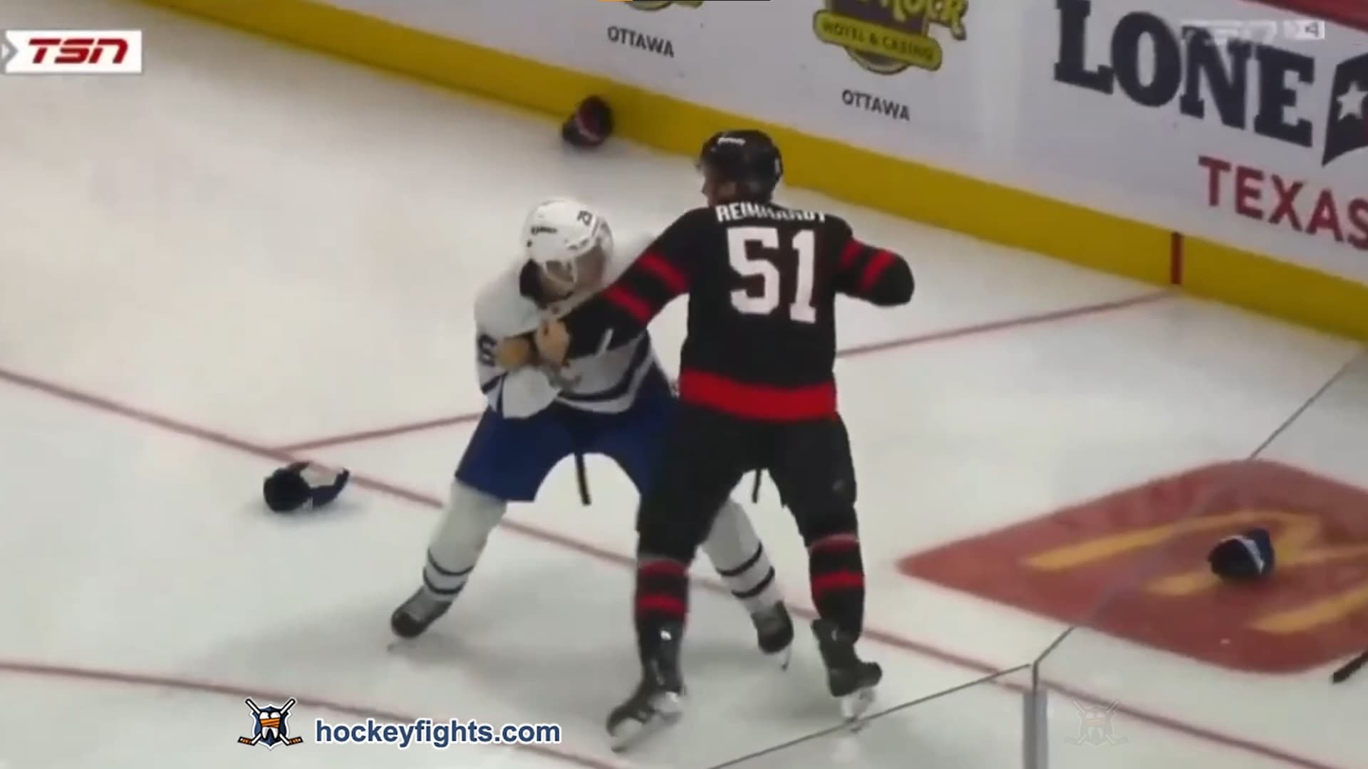 P. Holmberg (TOR) vs. C. Reinhardt (OTT)