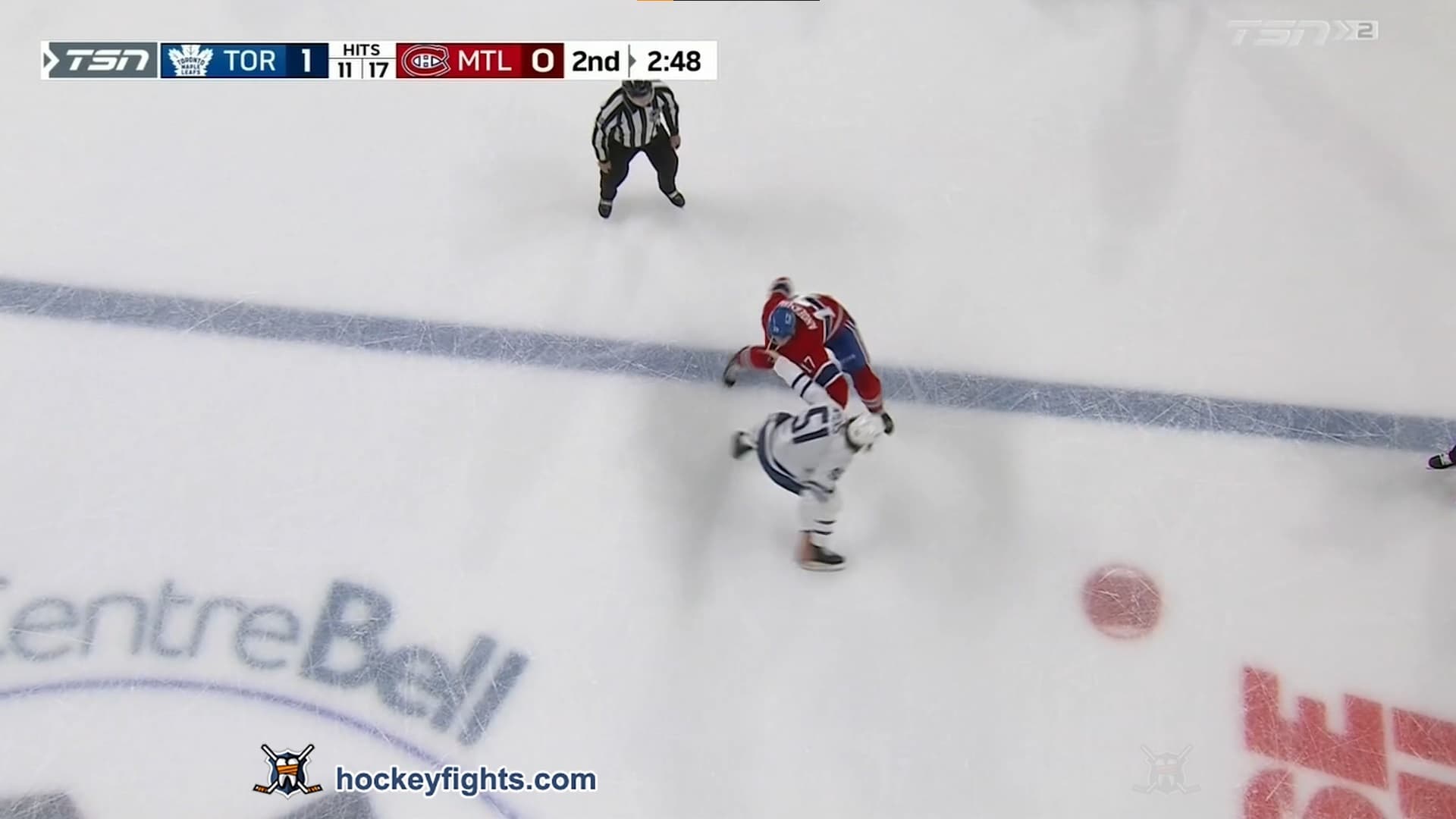 P. Myers (TOR) vs. J. Anderson (MTL)