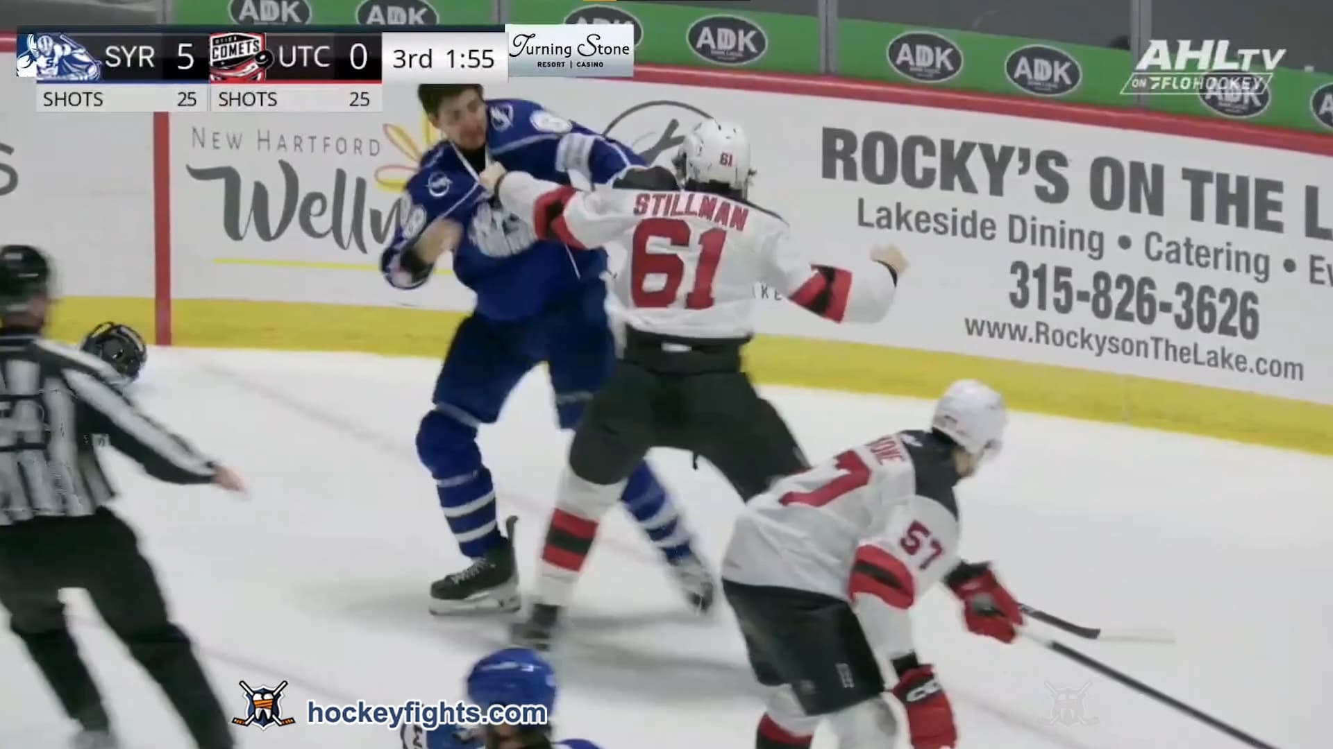 N. Huuhtanen (SYR) vs. C. Stillman (UTI)