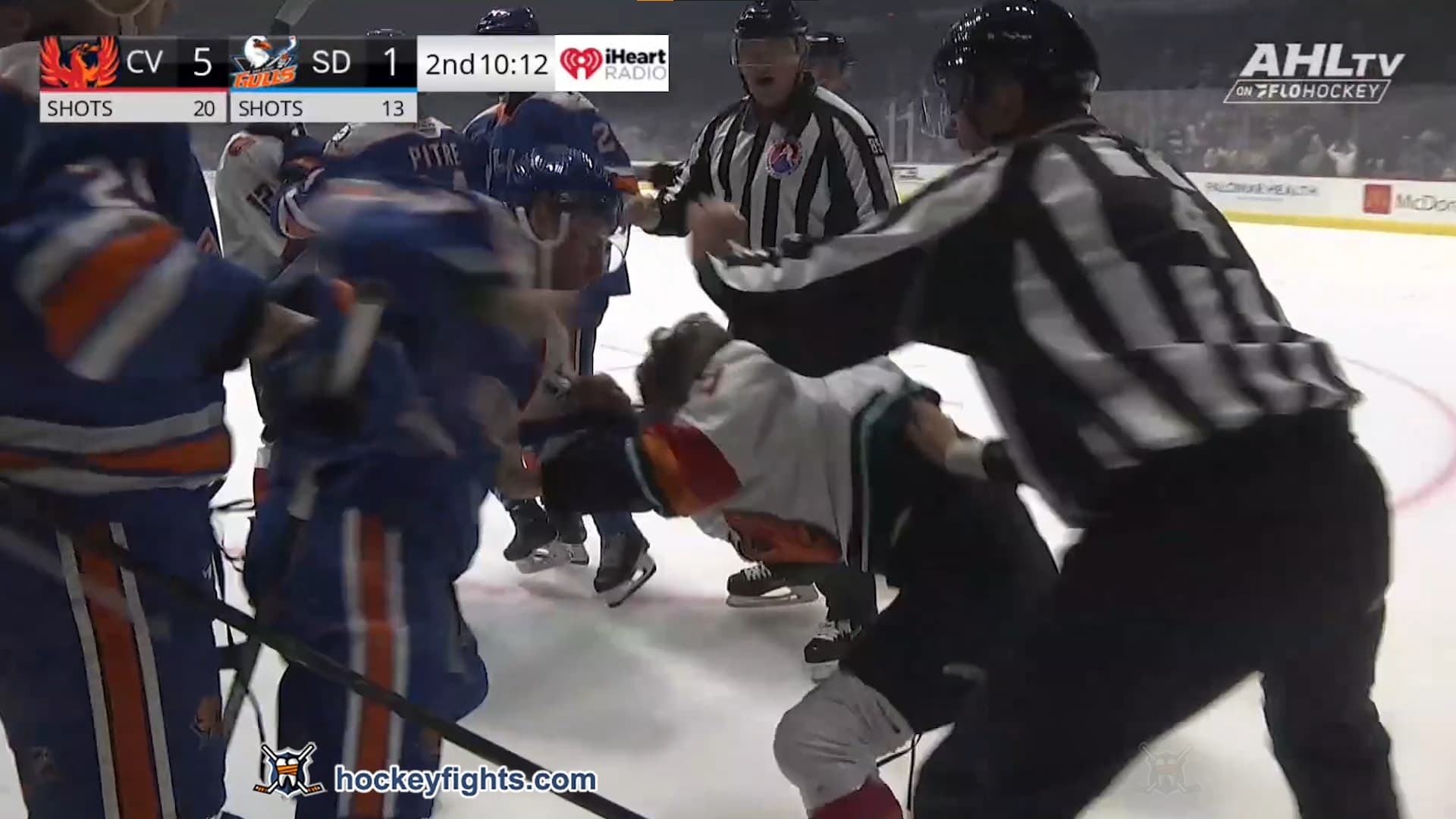 J. Melanson (CVF) vs. D. Heatherington (SDG)