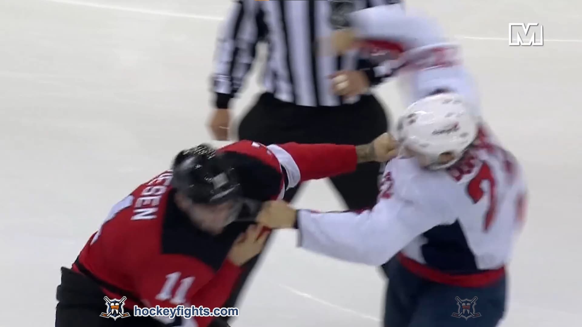 B. Duhaime (WSH) vs. S. Noesen (NJD)