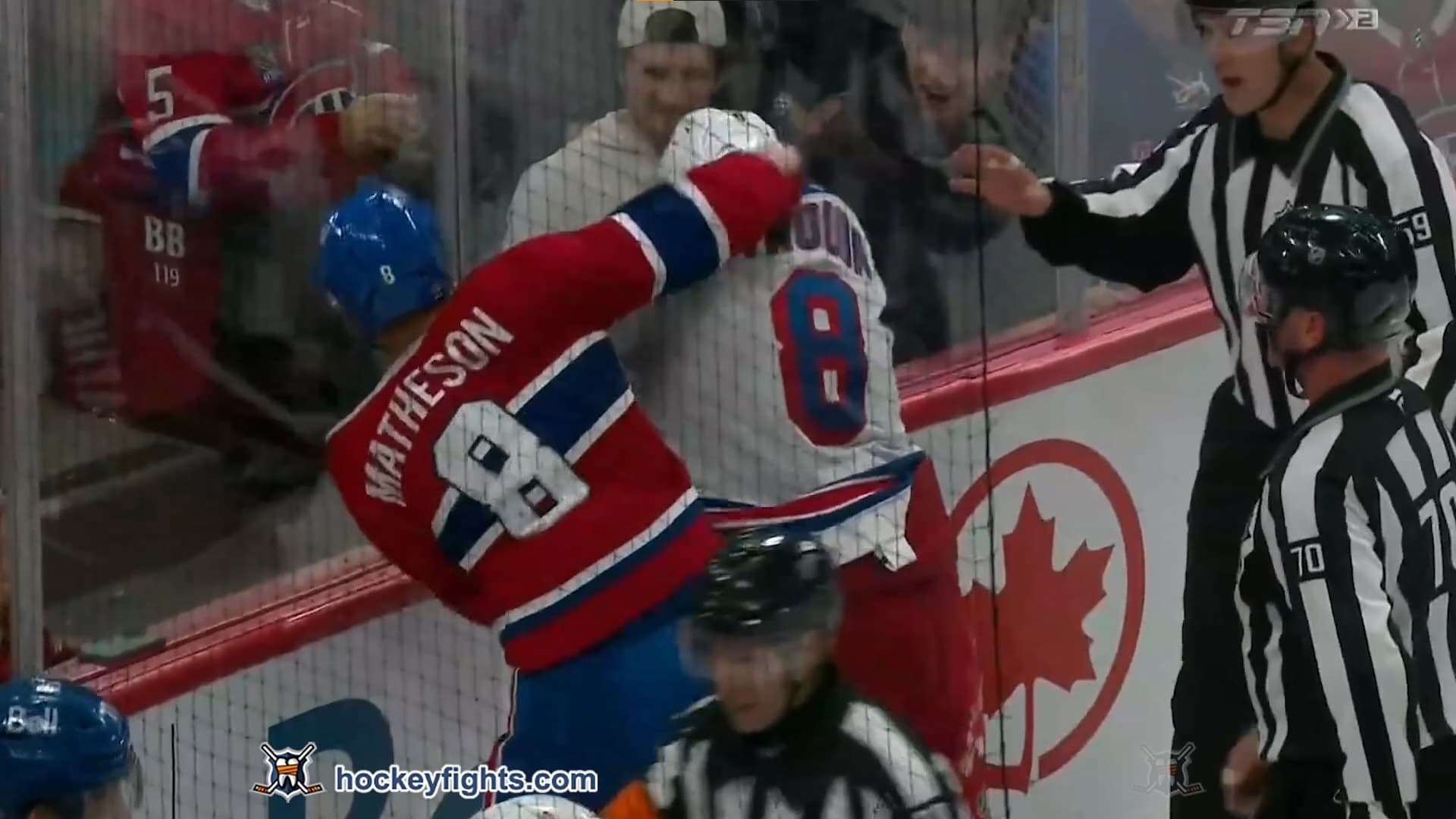 J. Trouba (NYR) vs. M. Matheson (MTL)