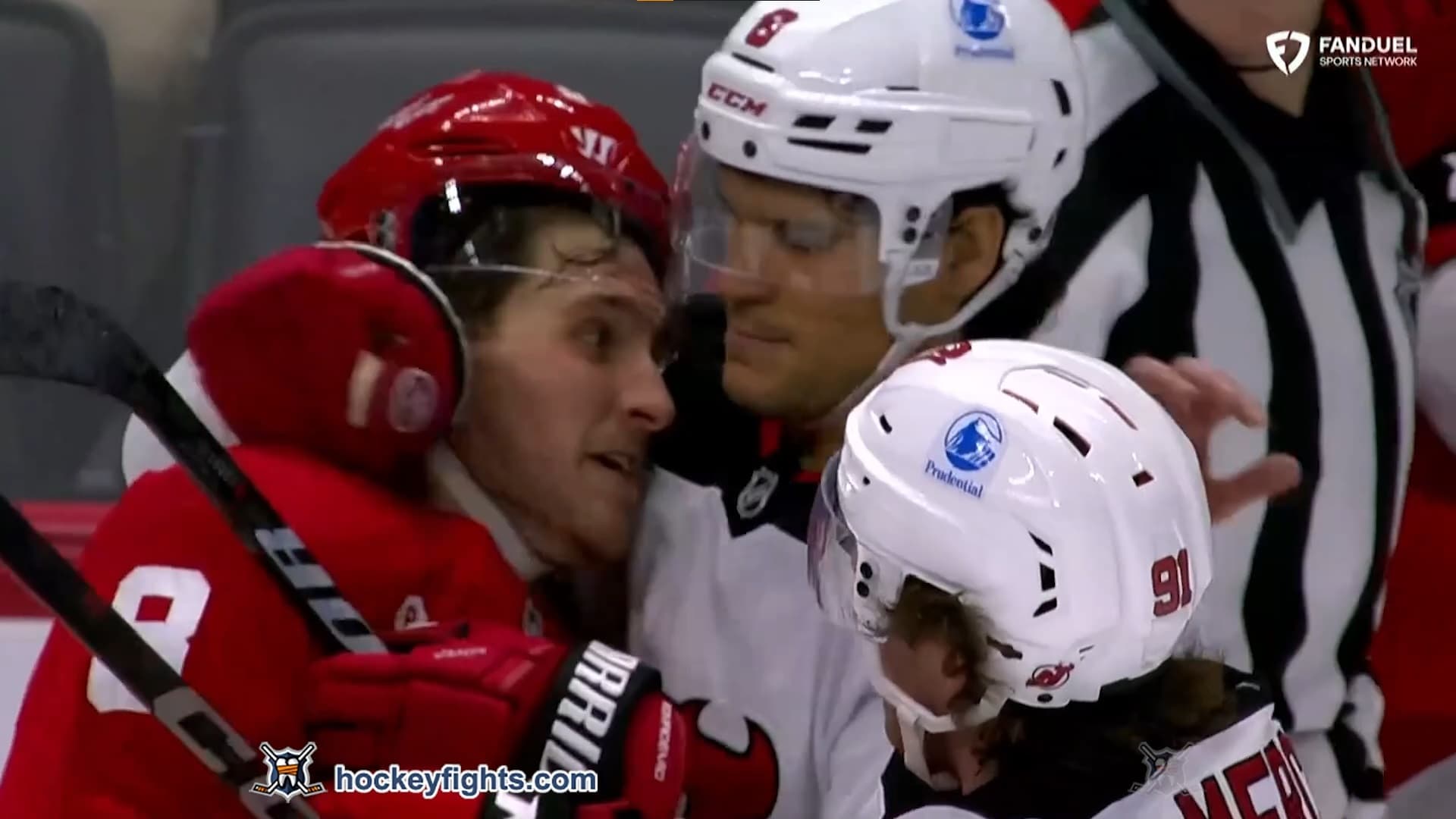 J. Kovacevic (NJD) vs. B. Chiarot (DET)