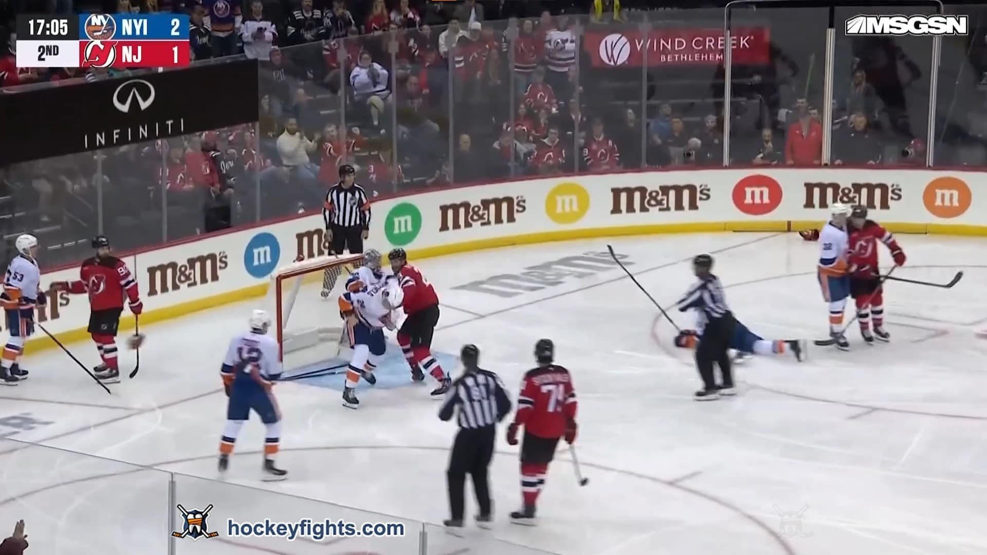 S. Mayfield (NYI) vs. K. MacDermid (NJD)