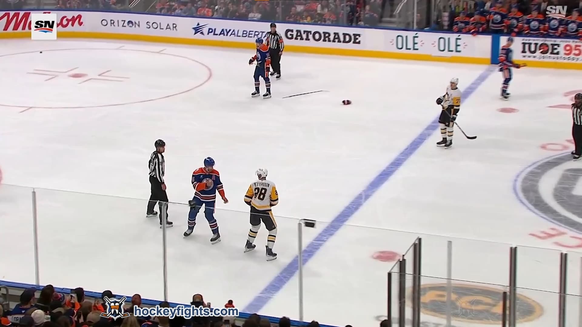 M. Pettersson (PIT) vs. D. Nurse (EDM)