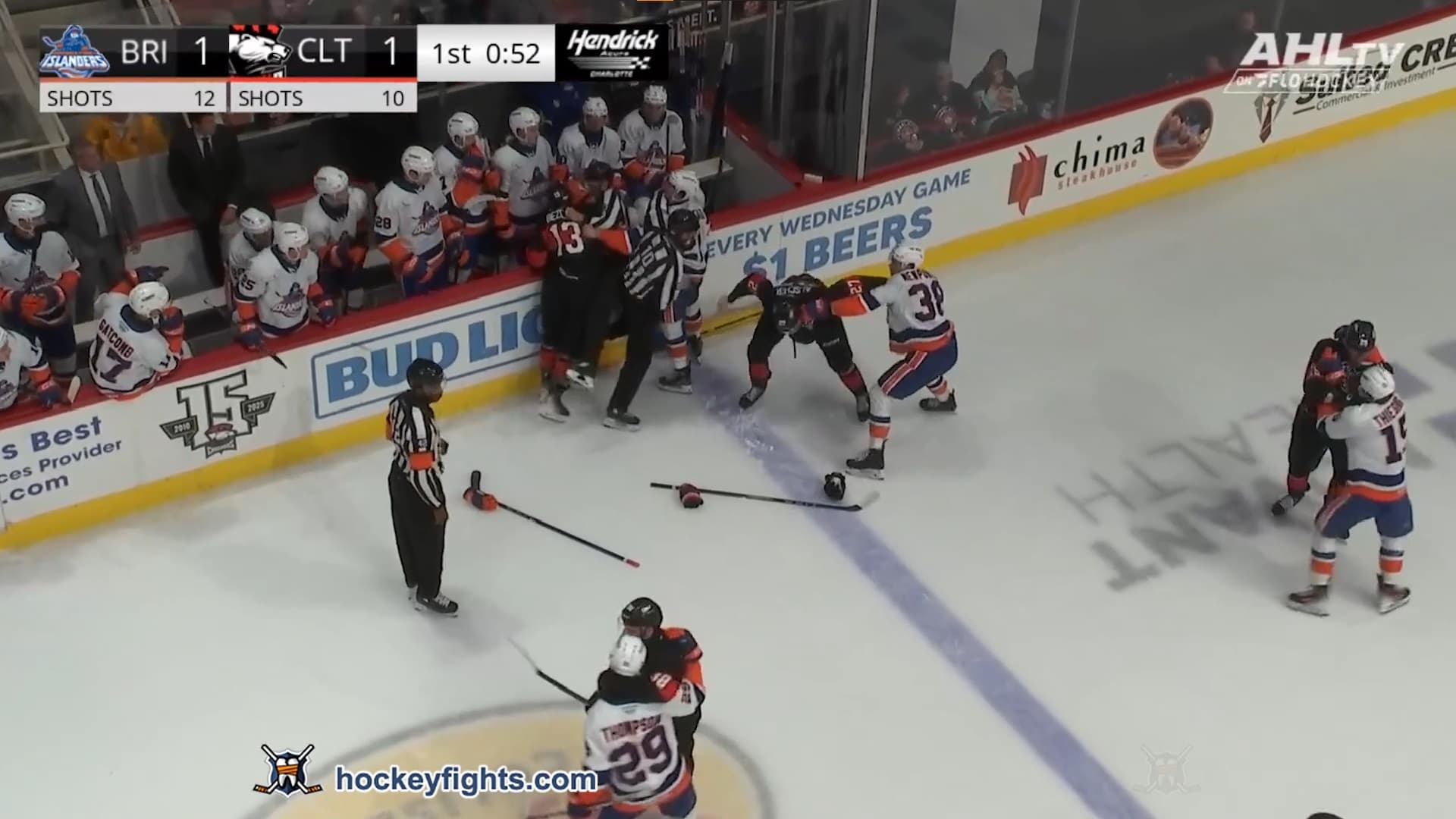 W. Newpower (BPTI) vs. M. Alscher (CHC)