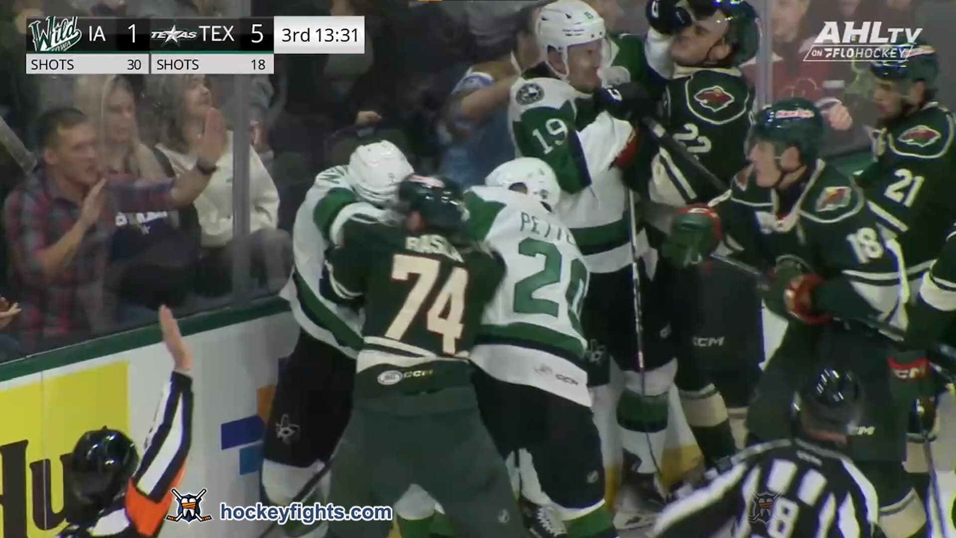 A. Raska (IOW) vs. J. Hryckowian (TXS)