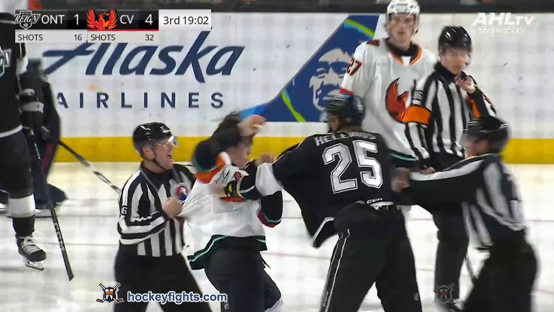 S. Helenius (ONT) vs. C. Fleury (CVF)