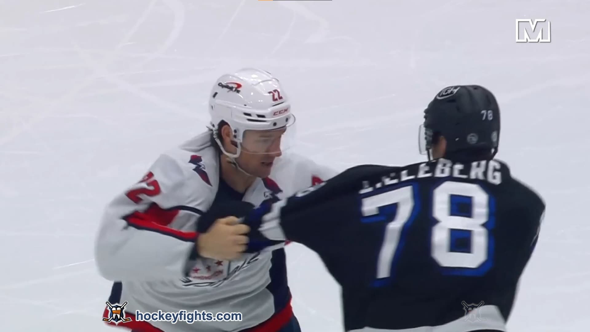 B. Duhaime (WSH) vs. E. Lilleberg (TBL)