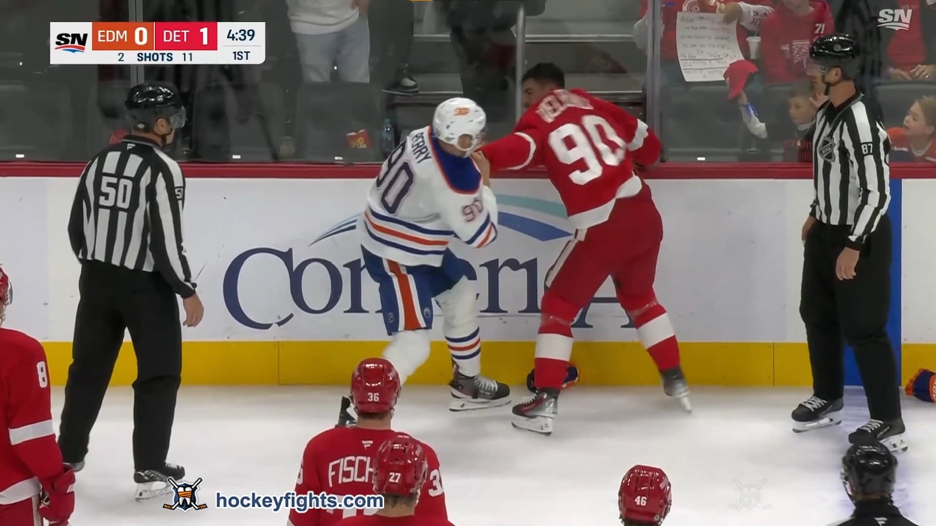 C. Perry (EDM) vs. J. Veleno (DET)