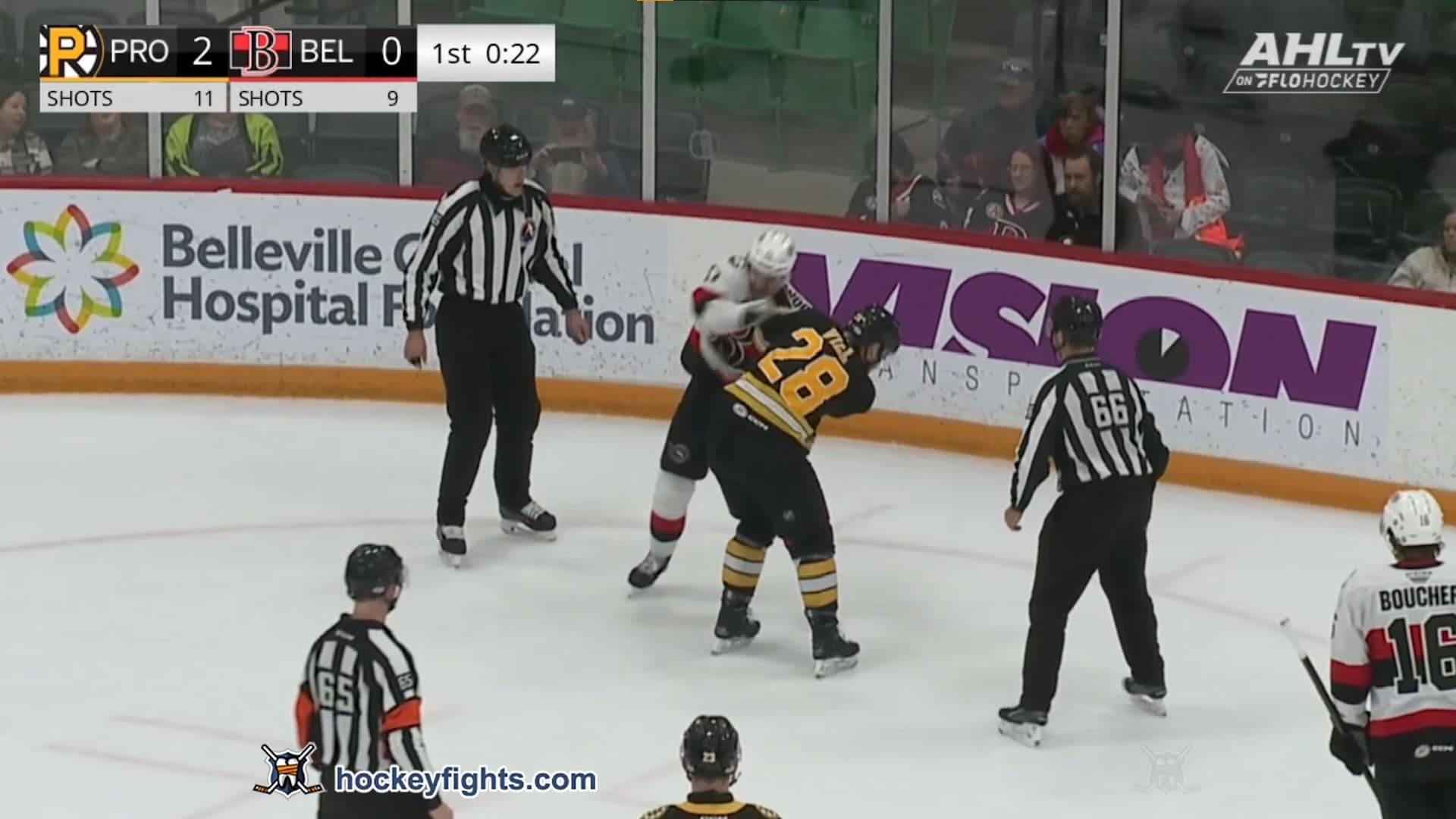 J. Viel (PRO) vs. J. Donovan (BEL)