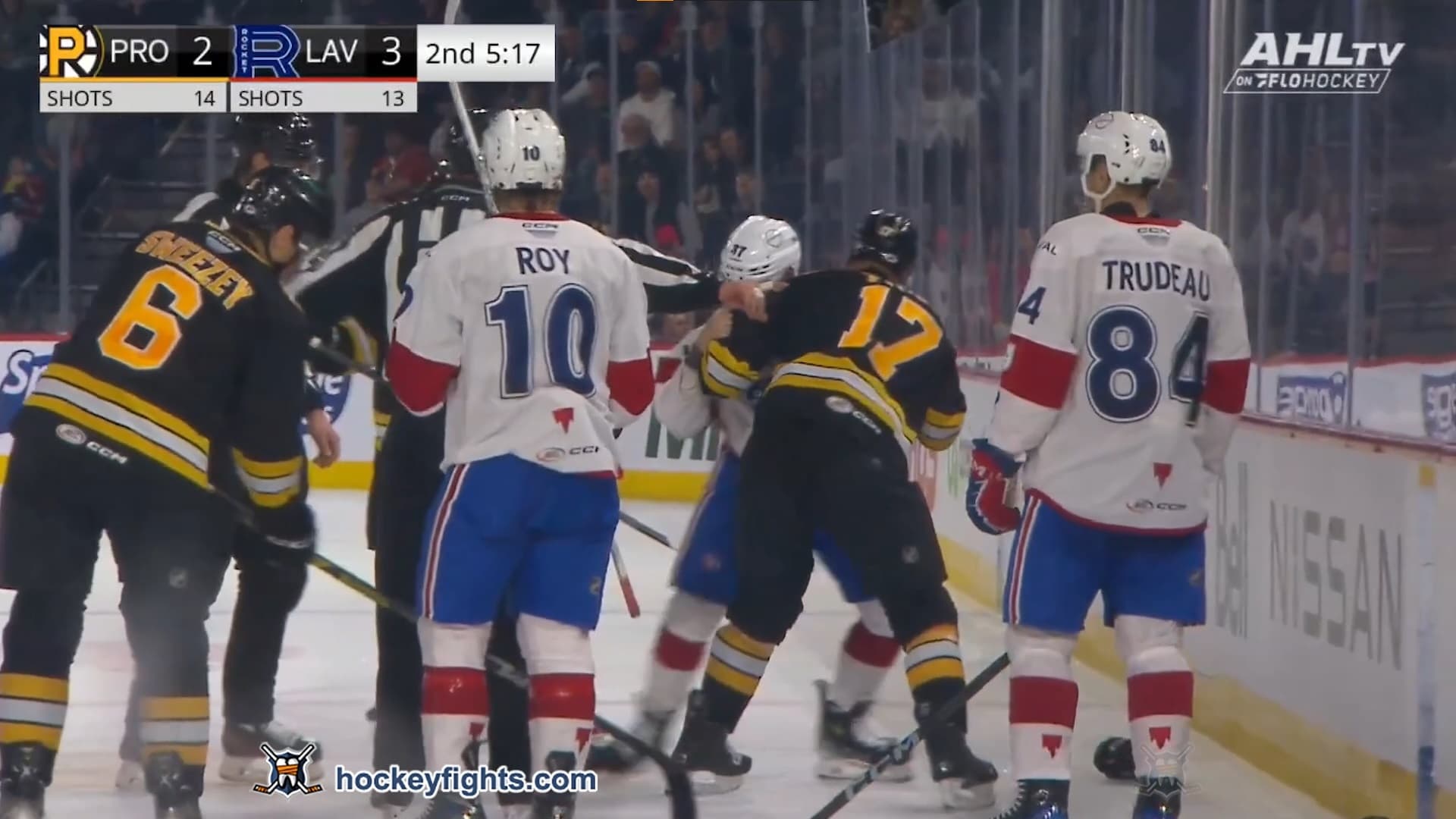 T. Pitlick (PRO) vs. B. Gignac (LAV)