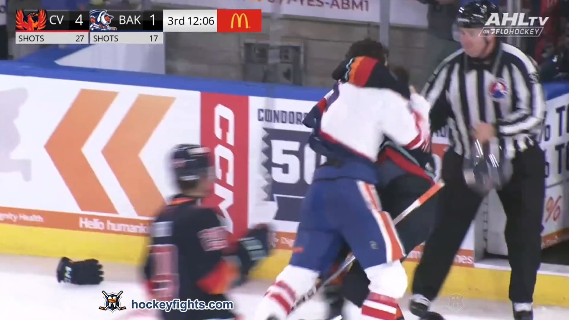 M. Stephens (CVF) vs. B. Gleason (BAK)