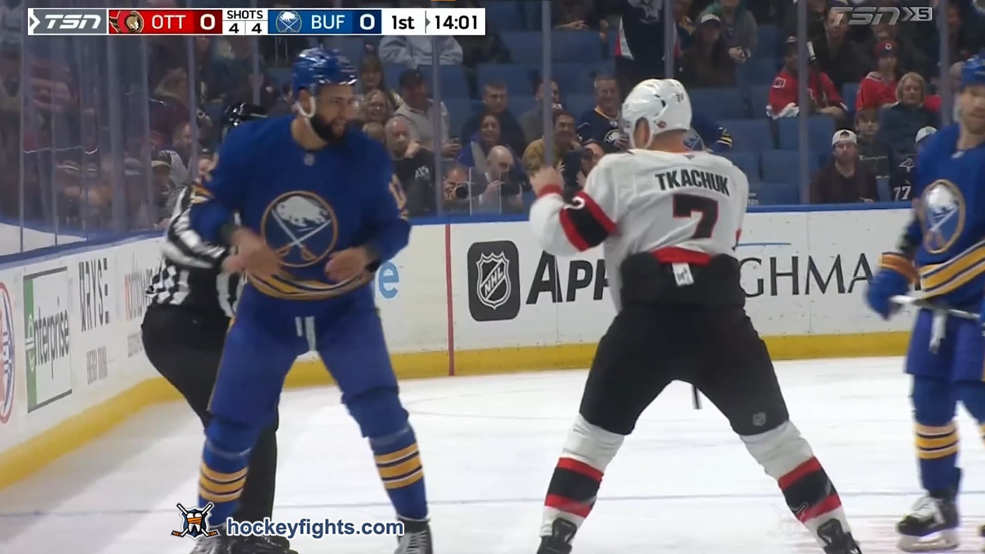 B. Tkachuk (OTT) vs. J. Greenway (BUF)