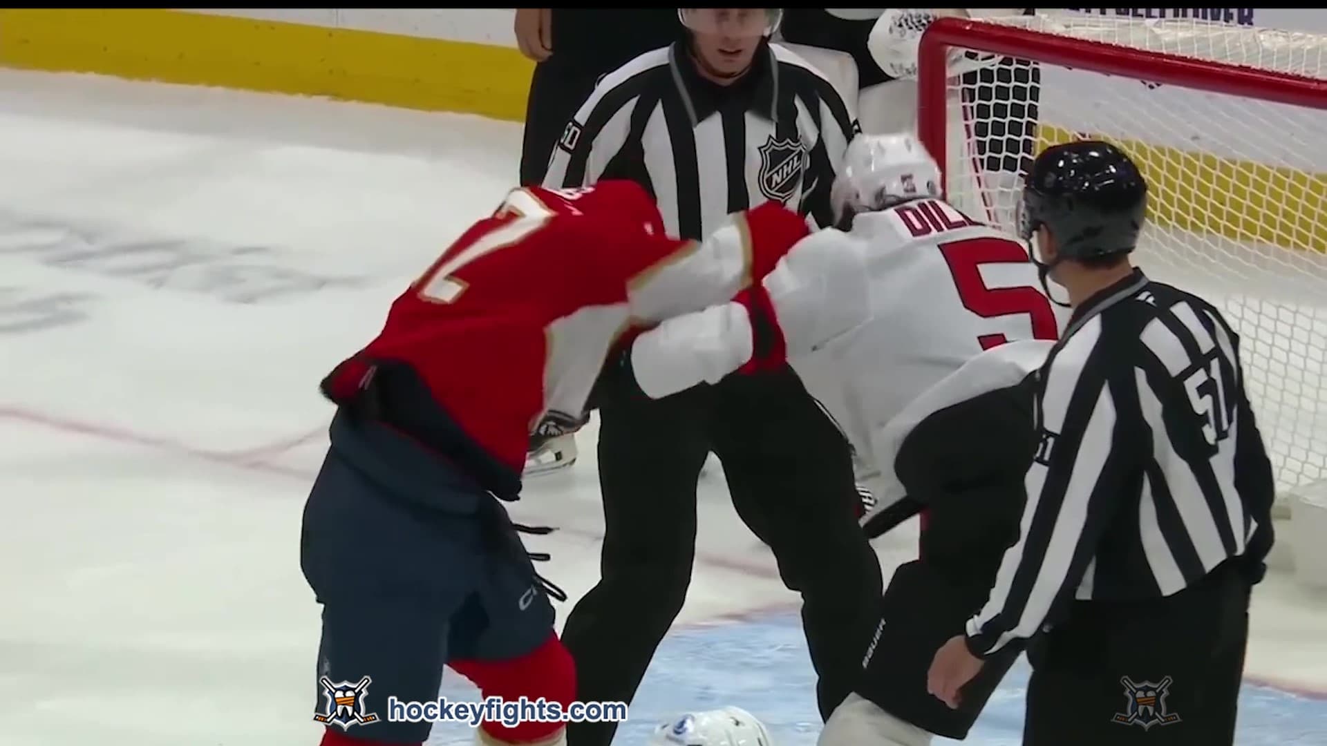 B. Dillon (NJD) vs. J. Gadjovich (FLA)