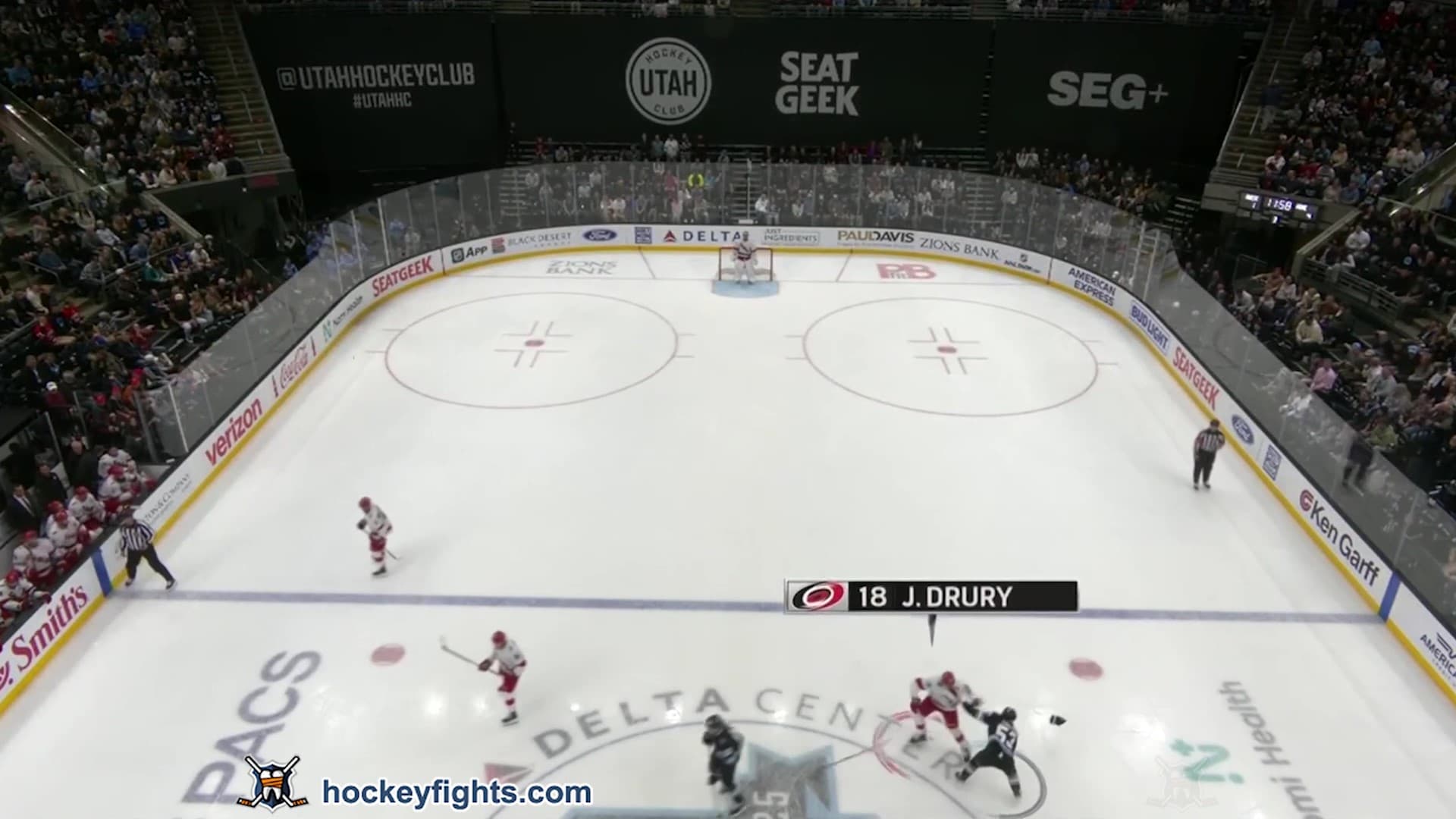 J. Drury (CAR) vs. M. Carcone (UTA)