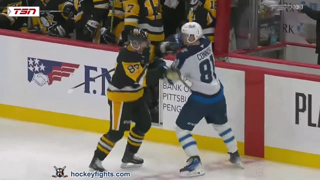 K. Connor (WPG) vs. S. Crosby (PIT)