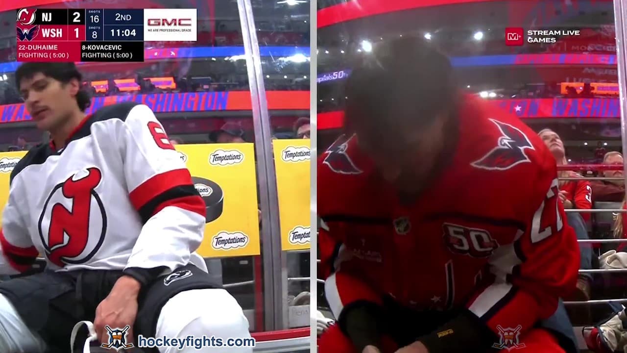 J. Kovacevic (NJD) vs. B. Duhaime (WSH)