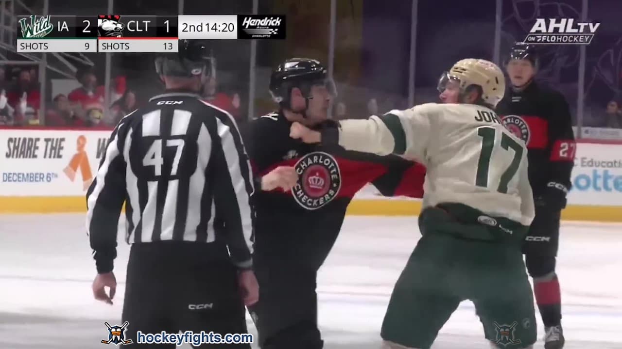 R. Johnson (IOW) vs. A. McDonough (CHC)