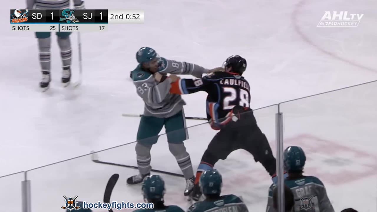 J. Caulfield (SDG) vs. D. Houle (SJB)