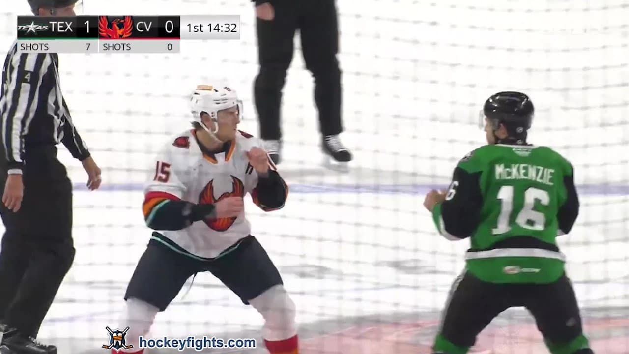C. McKenzie (TXS) vs. J. Hayden (CVF)