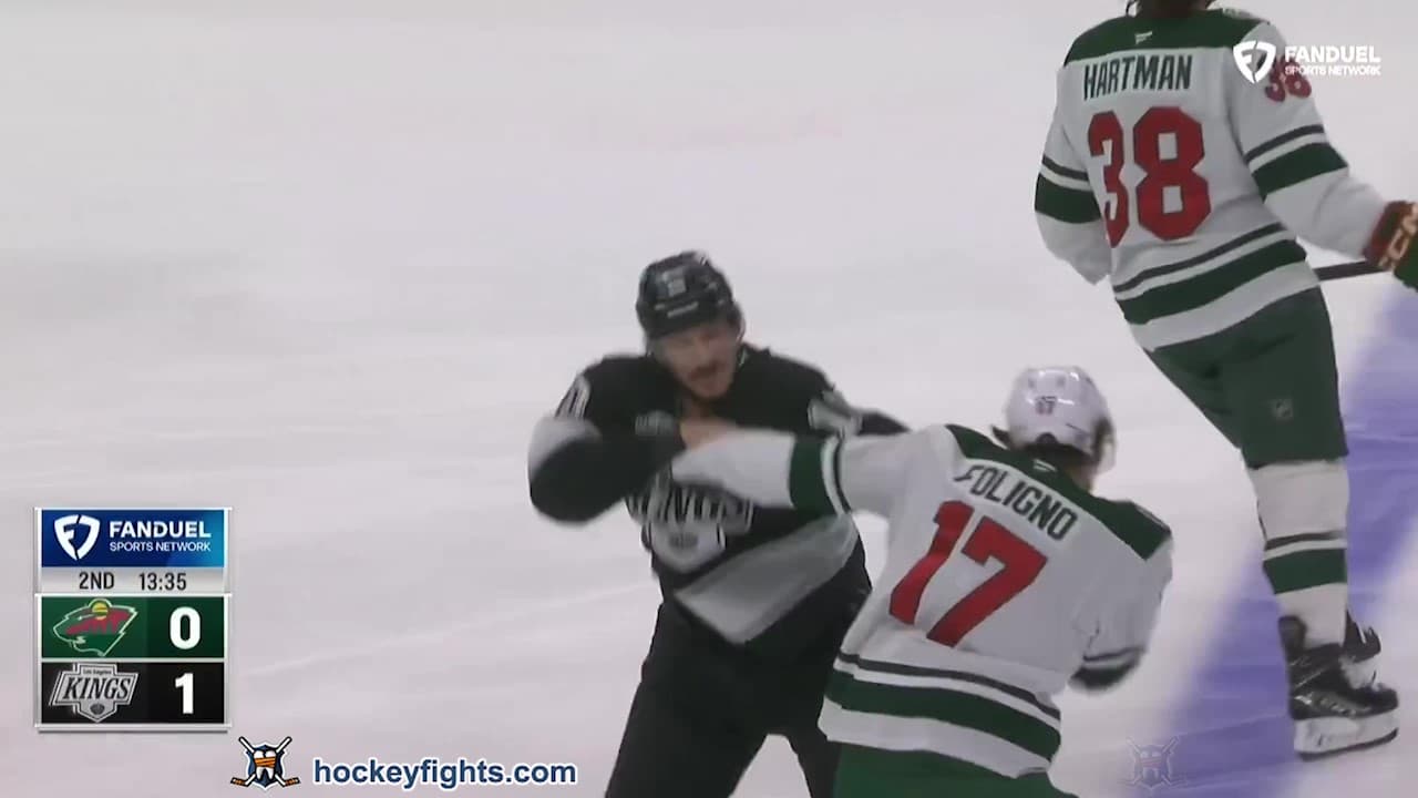 M. Foligno (MIN) vs. T. Jeannot (LAK)