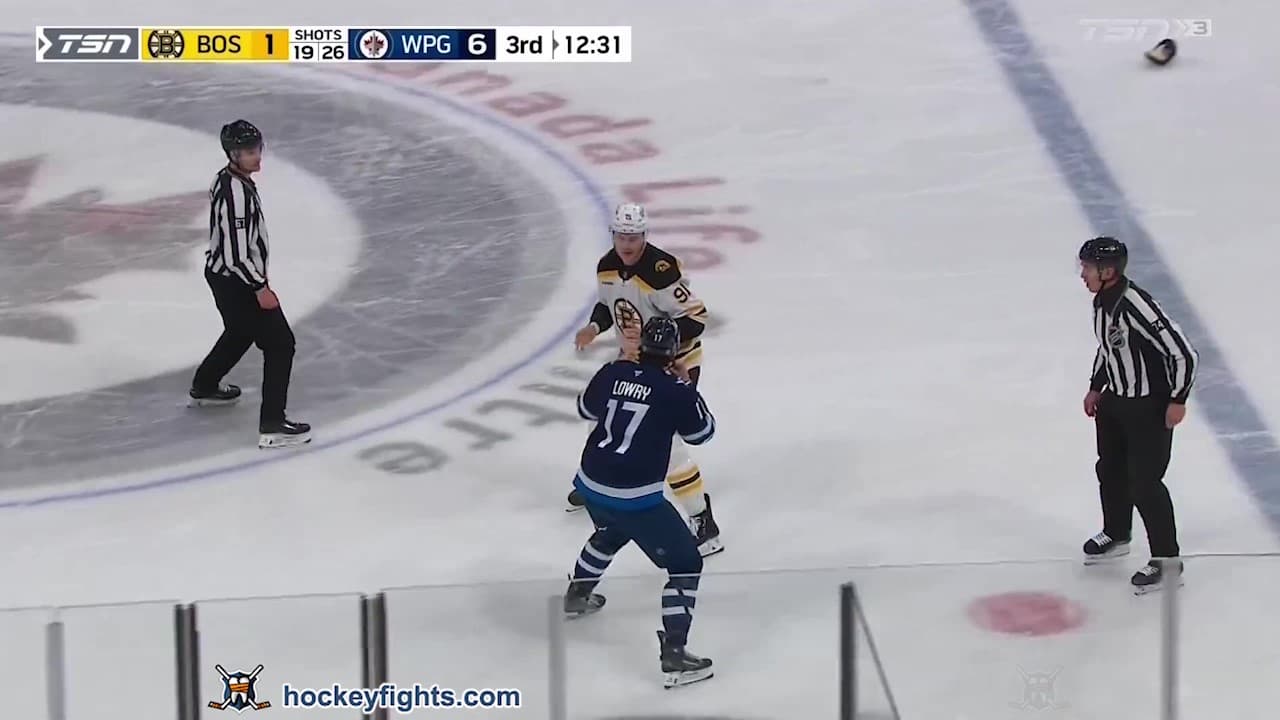 N. Zadorov (BOS) vs. A. Lowry (WPG)