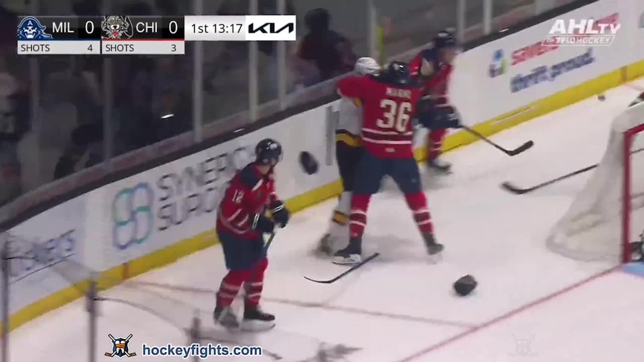 K. Marino (MIL) vs. Y. Turcotte (CHI)