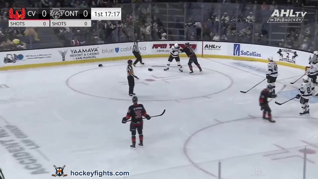 I. McKinnon (CVF) vs. J. Doty (ONT)