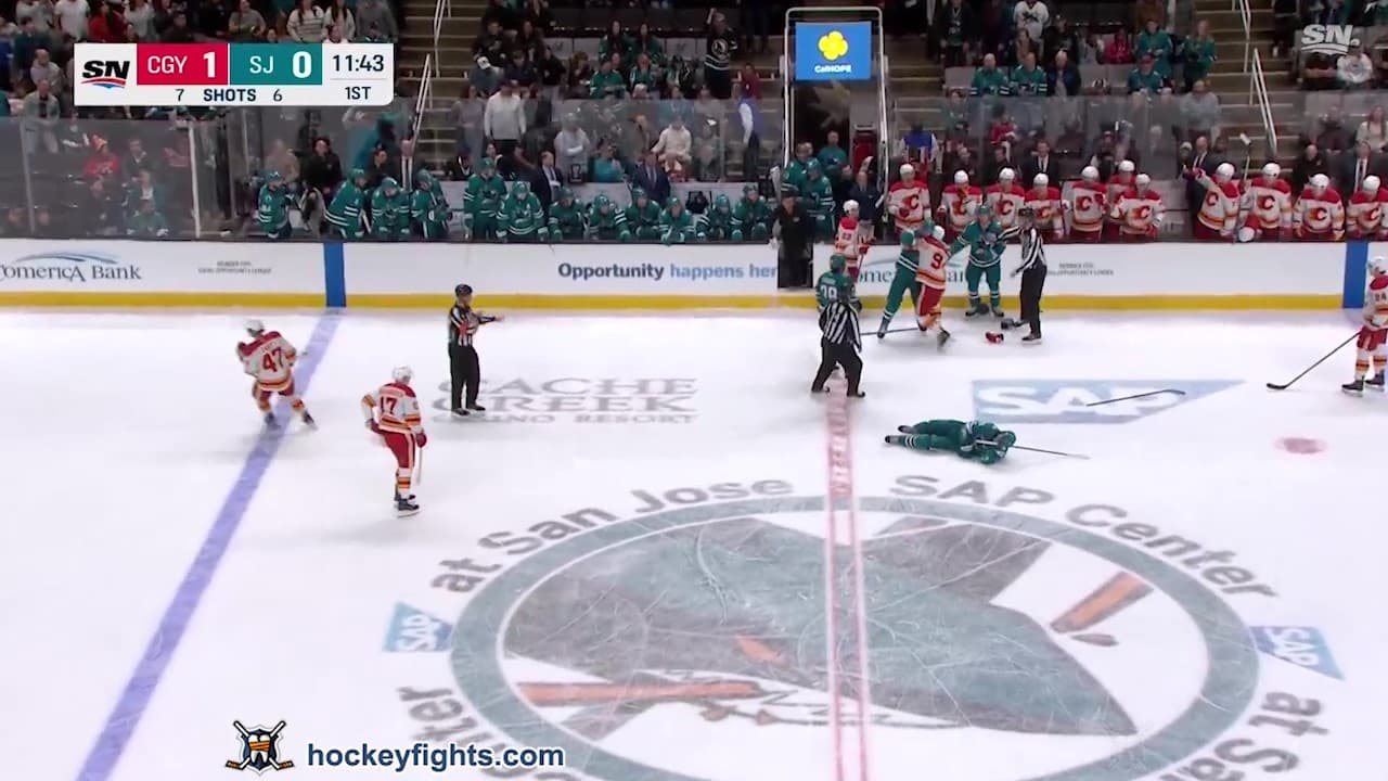 B. Pachal (CGY) vs. N. Sturm (SJS)