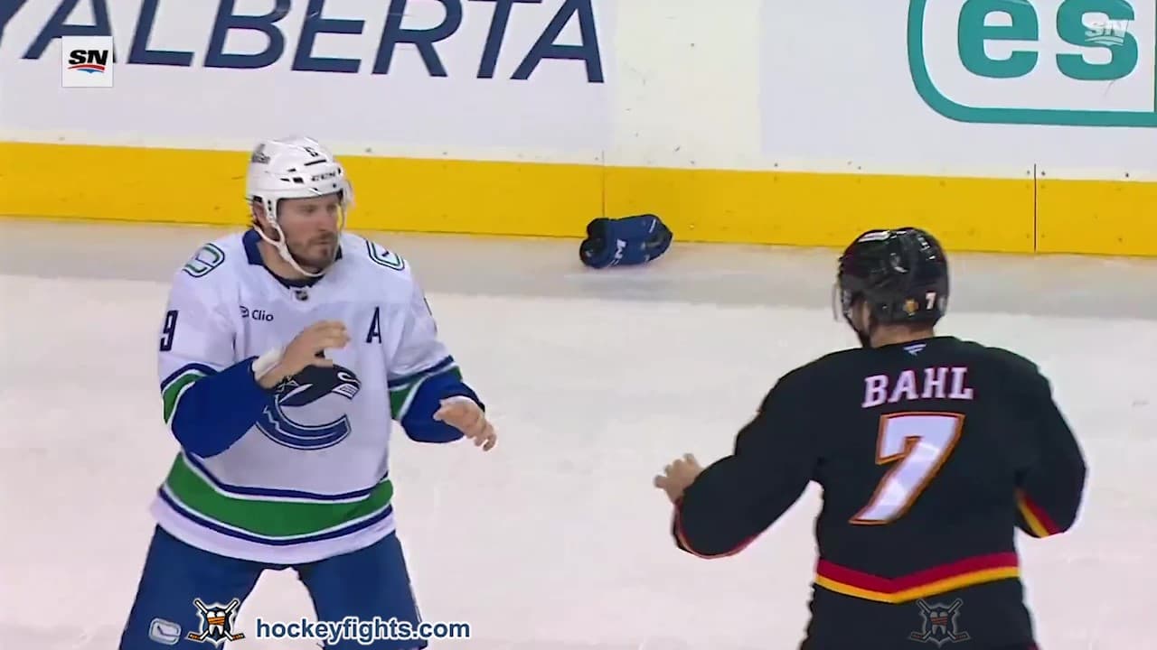 J. Miller (VAN) vs. K. Bahl (CGY)