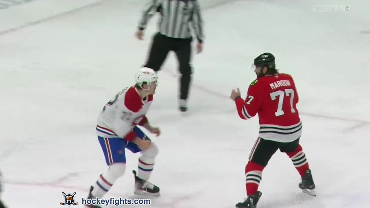 A. Xhekaj (MTL) vs. P. Maroon (CHI)