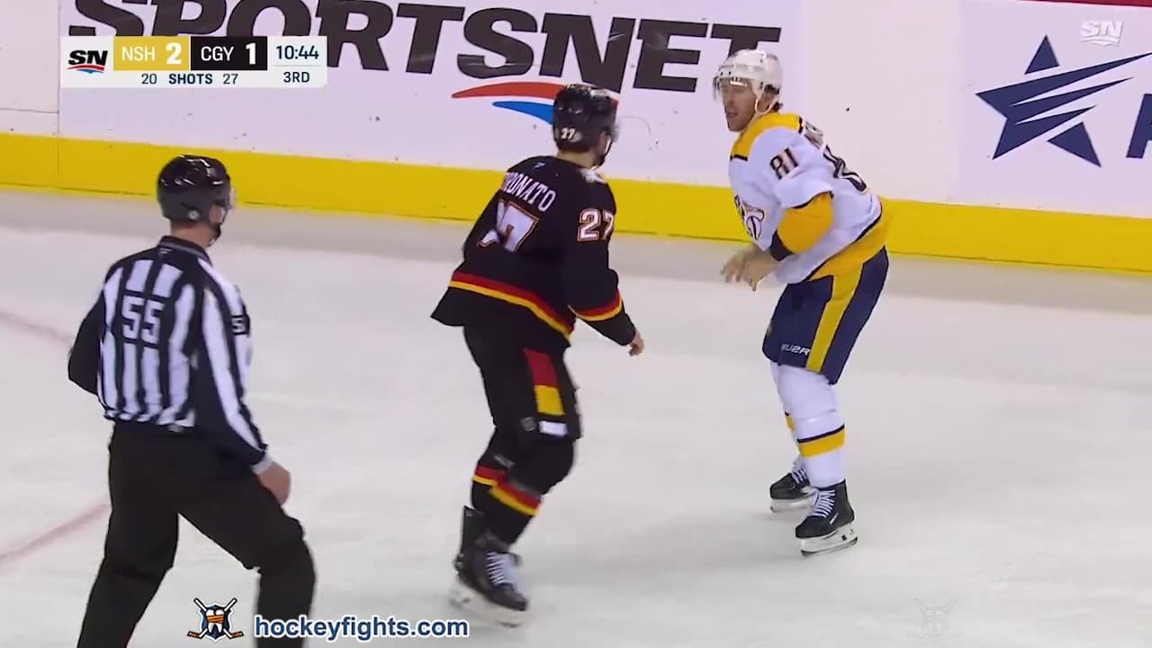 J. Marchessault (NSH) vs. M. Coronato (CGY)