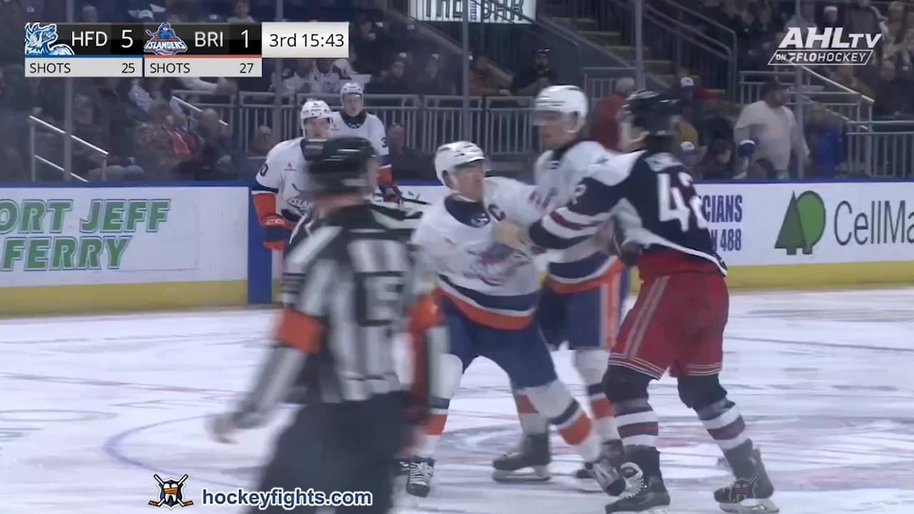 J. Chmelar (HFD) vs. C. Bardreau (BPTI)