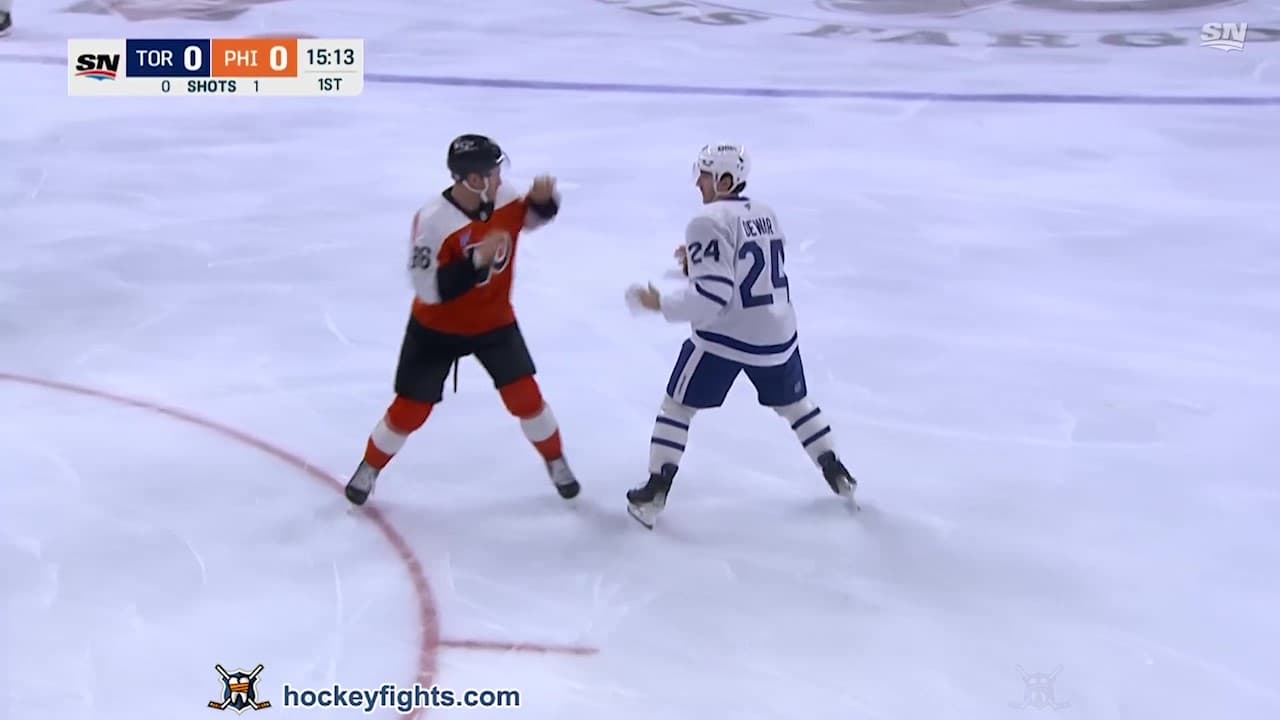 C. Dewar (TOR) vs. J. Farabee (PHI)